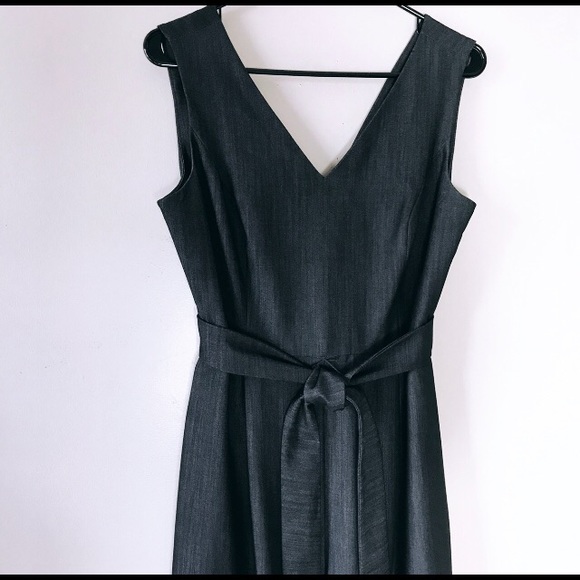 SOLD Calvin Klein wrap navy blue jumpsuit - Picture 6 of 8